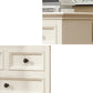 Scandinavian White Wooden Storage Chest Drawers Included for Home Clearhalo 'Bedroom Furniture' 'Dressers & Chests' 'dressers_chests' 'furn' 'furn_dressers_chests' 'Furniture' 7844980