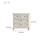 Scandinavian White Wooden Storage Chest Drawers Included for Home Clearhalo 'Bedroom Furniture' 'Dressers & Chests' 'dressers_chests' 'furn' 'furn_dressers_chests' 'Furniture' 7844985