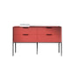 Modern Horizontal Storage Chest with 4 Soft-Close Drawers for Home