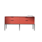Modern Horizontal Storage Chest with 4 Soft-Close Drawers for Home