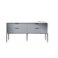 Modern Horizontal Storage Chest with 4 Soft-Close Drawers for Home