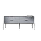 Modern Horizontal Storage Chest with 4 Soft-Close Drawers for Home