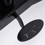 Descripción de la oficina de pie ajustable con forma rectangular con patas de metal