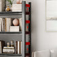 Modern Style Open Back Standard Bookshelf Metal Bookcase for Study Room Clearhalo 'Bookcases' 'furn' 'furn_bookcases' 'Furniture' 'Office Furniture' 7845992