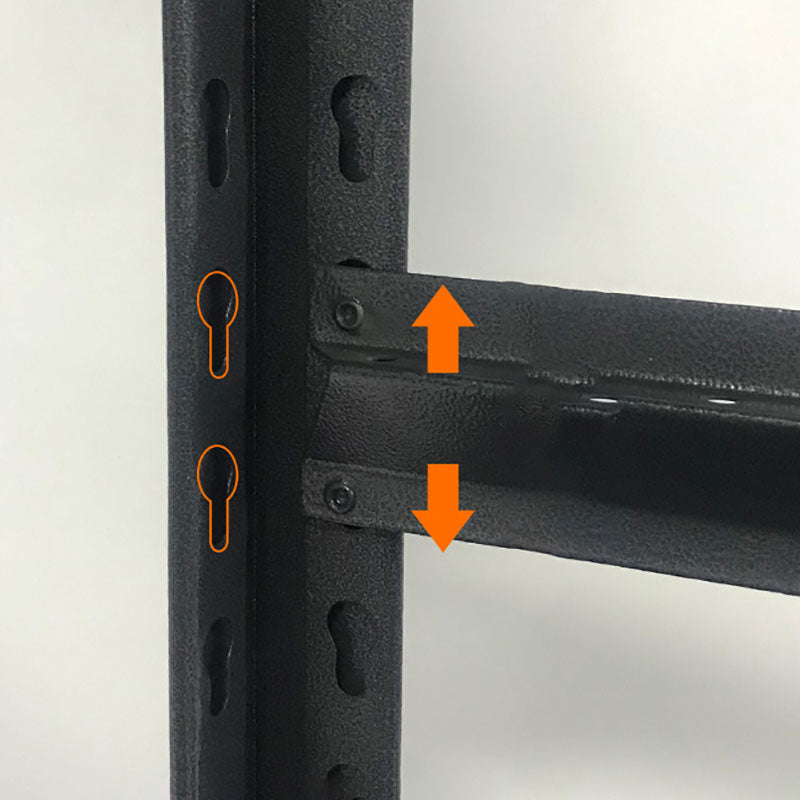 Modern Style Open Back Standard Bookshelf Metal Bookcase for Study Room Clearhalo 'Bookcases' 'furn' 'furn_bookcases' 'Furniture' 'Office Furniture' 7845994