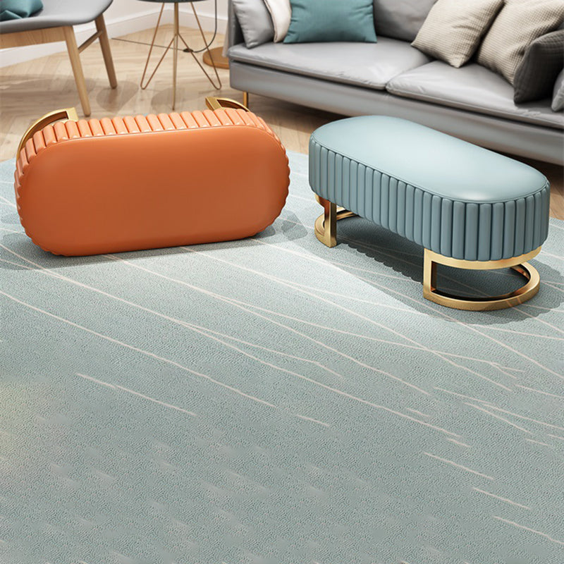 Panca da letto rettangolare glam panca moderna dei posti a sedere con rivestimento