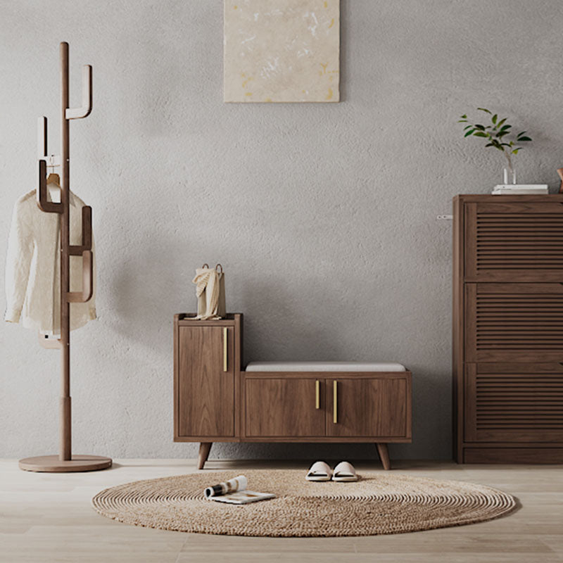 Rectangle Storage Entryway Bench Modern Seating Bench with Upholstered Clearhalo 'Benches' 'Chairs & Seating' 'furn' 'furn_benches' 'Furniture' 'Living Room Furniture' 7846102