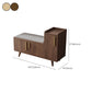 Rectangle Storage Entryway Bench Modern Seating Bench with Upholstered Clearhalo 'Benches' 'Chairs & Seating' 'furn' 'furn_benches' 'Furniture' 'Living Room Furniture' 7846124