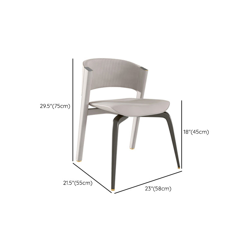 1/2/3/4/5 PC Dinette set con tavolo da pranzo in vetro grigio e sedie bianche