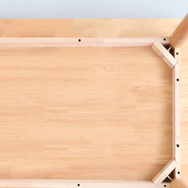 1/2/5 pezzi tavolo da pranzo in stile contemporaneo e sedia incastonati in legno chiaro