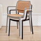 Modern & Contemporary Open Back Stackable Dining Chairs(Set of 4/8) Clearhalo 'Dining Chairs' 'Dining Tables & Seating' 'dining_chair' 'furn' 'furn_dining_chair' 'Furniture' 'Kitchen & Dining Furniture' 7855353