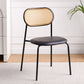 Modern Style Open Back Metal Armless Dining Chairs(Set of 4/8)