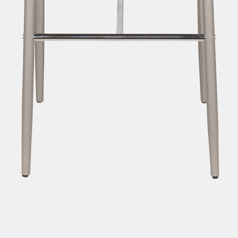 Sgabelli da bar in pelle con finto.