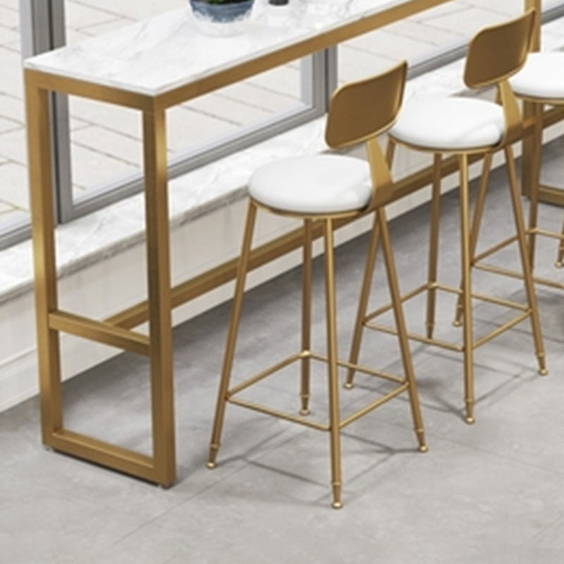 Rectangle Modem & Contemporary Wood Bar Wine Table for Indoor Clearhalo 'Bar Furniture' 'Bar Tables' 'bar_tables' 'furn' 'furn_bar_tables' 'Furniture' 'Kitchen & Dining Furniture' 7856532