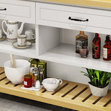 Tavolo da cucina in legno di pinole naturale per sala da pranzo