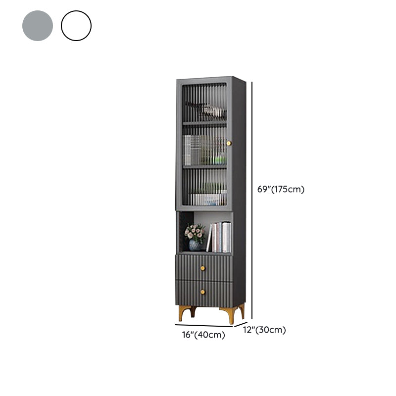 Buffet da pranzo in legno in stile contemporaneo con mobile e cassetto