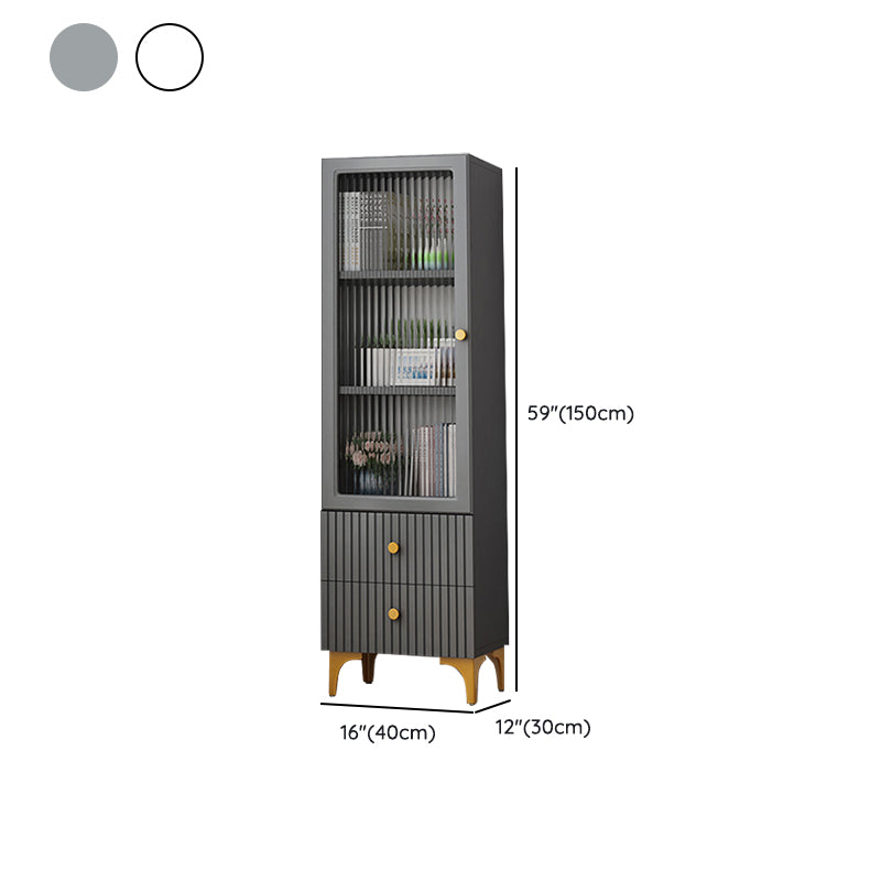 Buffet da pranzo in legno in stile contemporaneo con mobile e cassetto