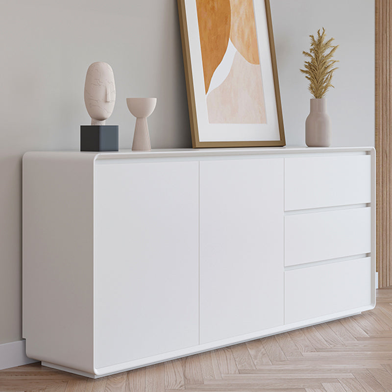 Contemporary Style Wood Dining Buffet with Cabinets and Drawers Clearhalo 'buffet_sideboard' 'Buffets & Sideboards' 'furn' 'furn_buffet_sideboard' 'Furniture' 'Kitchen & Dining Furniture' 7856738