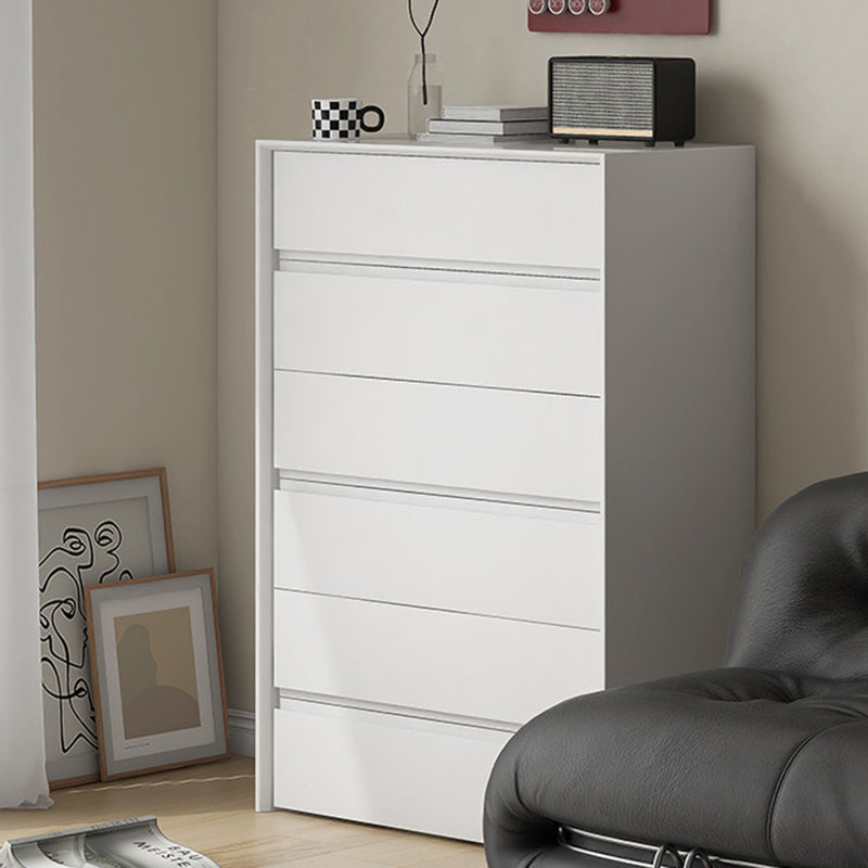 Wood Modern Storage Chest with Soft-Close Drawers for Bedroom - Clearhalo