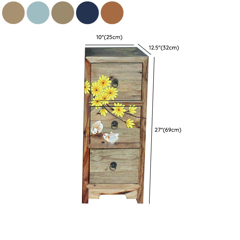 American Traditional Storage Chest Dresser Solid Wood Dresser