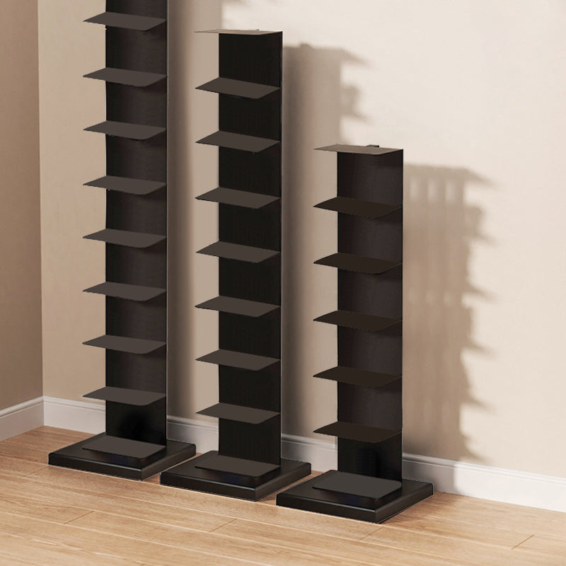 Modern Shelf Bookcase Metal Standard Bookshelf with Shelves for Living Room Clearhalo 'Bookcases' 'furn' 'furn_bookcases' 'Furniture' 'Office Furniture' 7859803