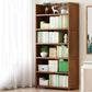 Vertical Contemporary Bamboo Bookcase Open Back Bookshelf for Office Clearhalo 'Bookcases' 'furn' 'furn_bookcases' 'Furniture' 'Office Furniture' 7859912