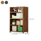 Vertical Contemporary Bamboo Bookcase Open Back Bookshelf for Office Clearhalo 'Bookcases' 'furn' 'furn_bookcases' 'Furniture' 'Office Furniture' 7859977