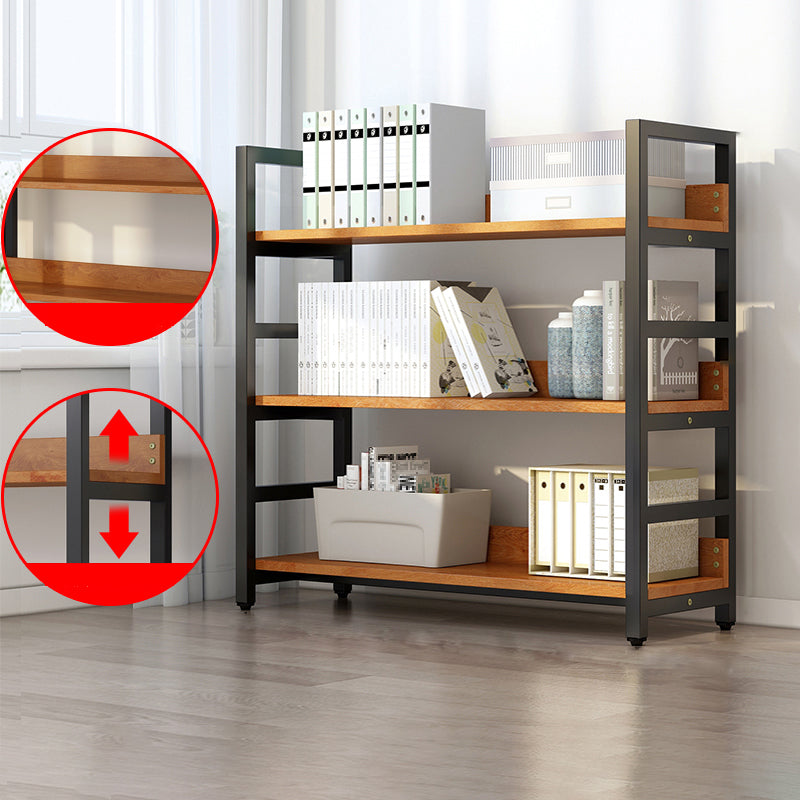 Moderner Stil Open Back Bookshelf Engineered Hole Books für Büro