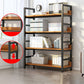 Moderner Stil Open Back Bookshelf Engineered Hole Books für Büro