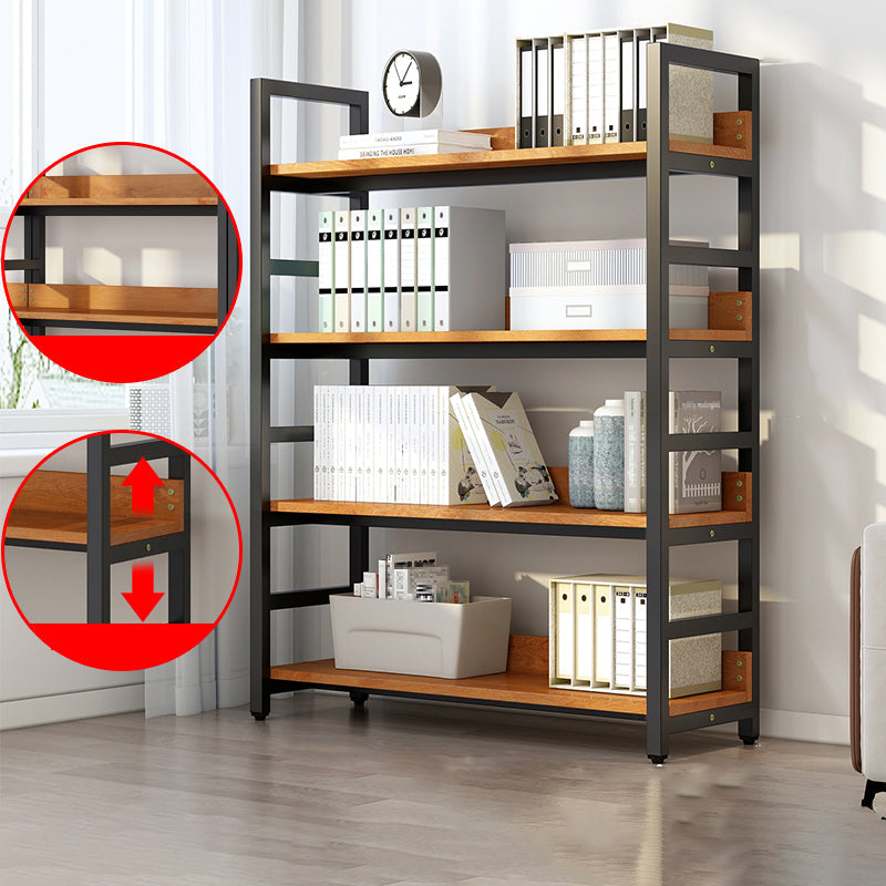 Moderner Stil Open Back Bookshelf Engineered Hole Books für Büro