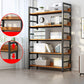Moderner Stil Open Back Bookshelf Engineered Hole Books für Büro