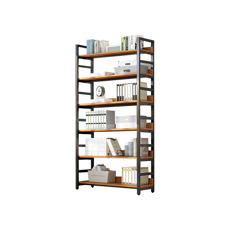 Moderner Stil Open Back Bookshelf Engineered Hole Books für Büro