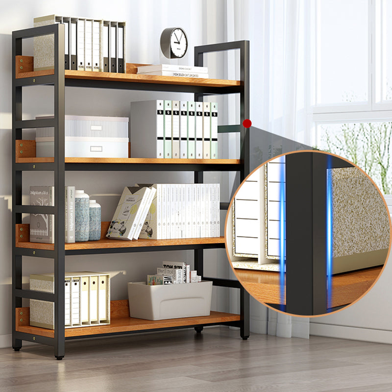 Moderner Stil Open Back Bookshelf Engineered Hole Books für Büro