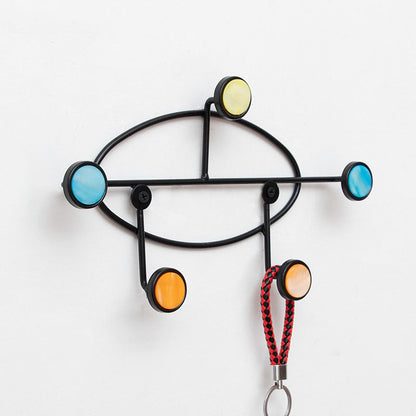 Moderne stijl minimalistische jas hanger home muur hangende metalen kaprek