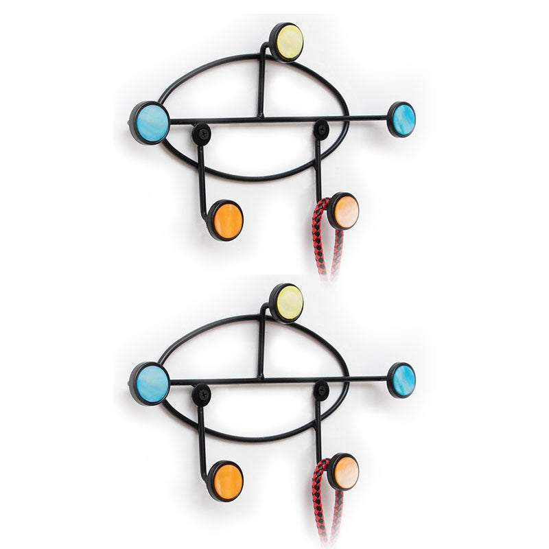 Moderner Stil Minimalistischer Kleiderbügel Heimwand Hängende Metallbedeckung Rack