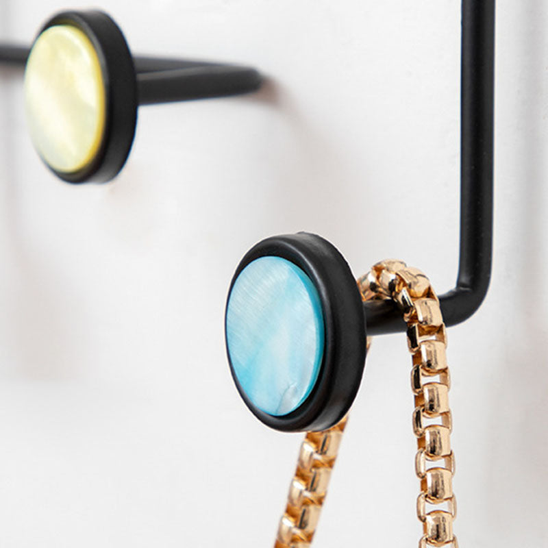 Moderner Stil Minimalistischer Kleiderbügel Heimwand Hängende Metallbedeckung Rack