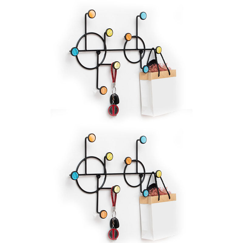 Moderner Stil Minimalistischer Kleiderbügel Heimwand Hängende Metallbedeckung Rack