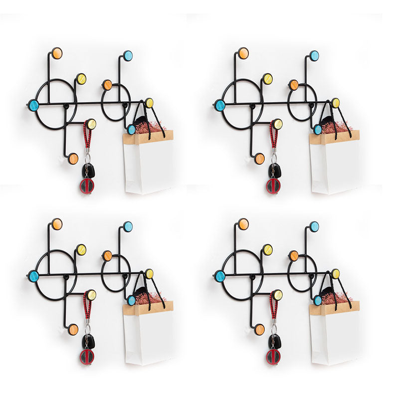 Moderner Stil Minimalistischer Kleiderbügel Heimwand Hängende Metallbedeckung Rack