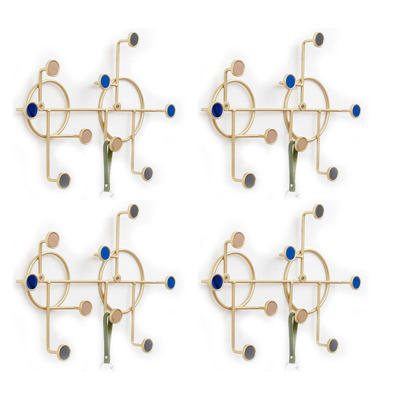 Moderne stijl minimalistische jas hanger home muur hangende metalen kaprek