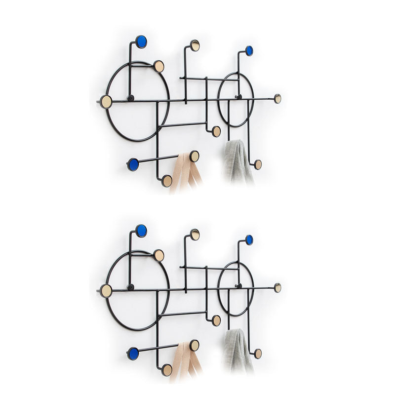 Moderne stijl minimalistische jas hanger home muur hangende metalen kaprek