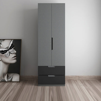 Contemporary Style Wardrobe Armoire Wood Armoire with Door for Bedroom