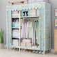 Contemporary Style Wardrobe Armoire Bedroom Armoire with Leg and Shelves