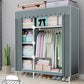 Contemporary Style Wardrobe Armoire Bedroom Armoire with Leg and Shelves