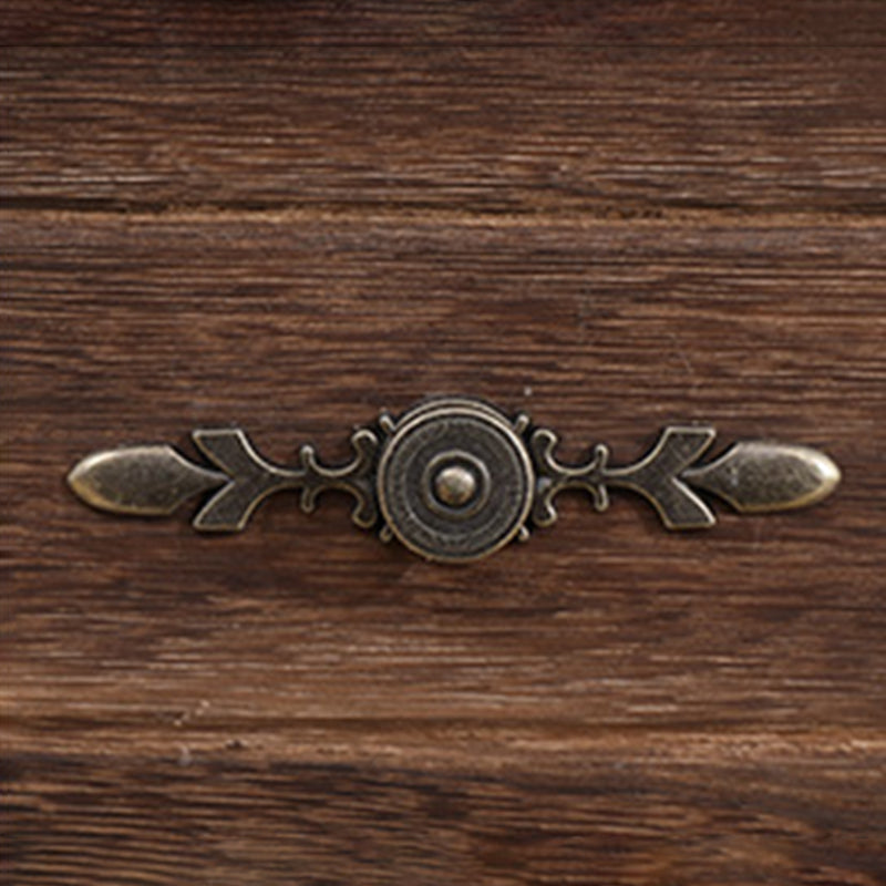 Nautical Storage Chest Bedroom Solid Wood Chest with Drawers