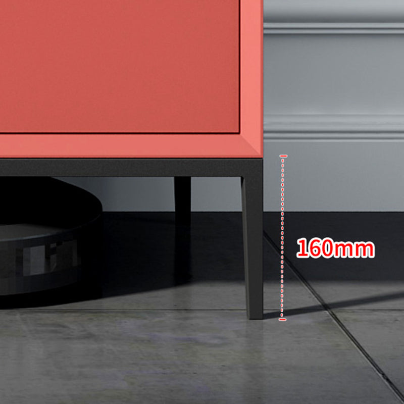 Scandinavische houten opbergkist met zachte close laden voor slaapkamer