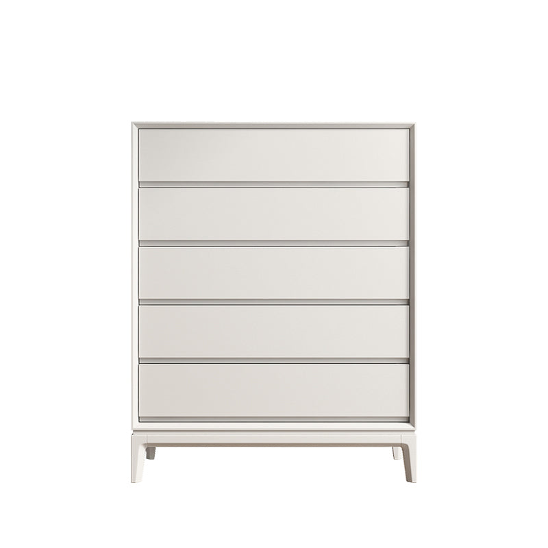 Moderne houten opbergkist met zachte close laden voor slaapkamer