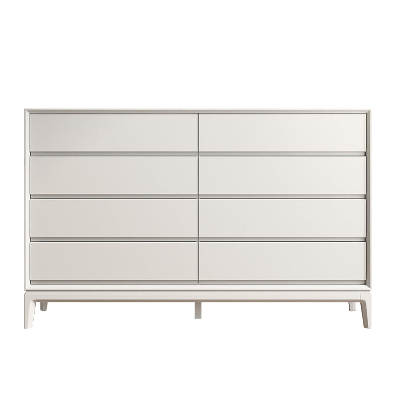 Cofre de almacenamiento de madera moderno con cajones de cierre suave para dormitorio