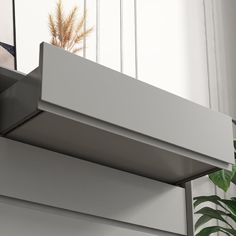 Moderne houten opbergkist met zachte close laden voor slaapkamer