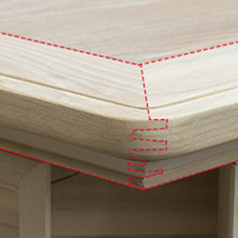 Glam White White Chiuse Lo stoccaggio con cassetti morbidi per la casa