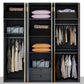 Engineered Wood Armoire Modern White Wardrobe Closet with Garment Rod Clearhalo 'Armoires & Wardrobes' 'armoires_wardrobes' 'Bedroom Furniture' 'furn' 'furn_armoires_wardrobes' 'Furniture' 7871615